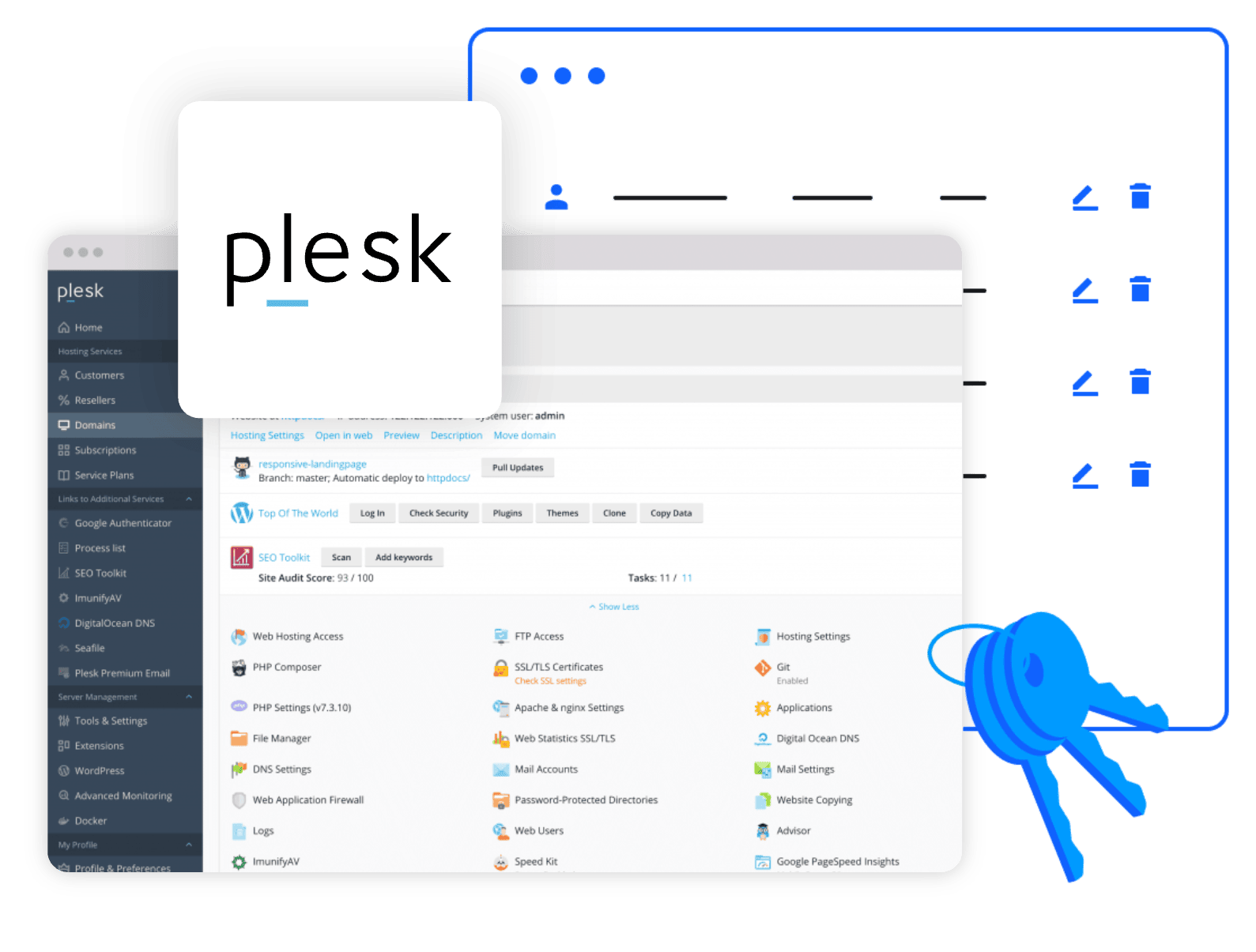 Managed Plesk Hosting - Beheer via Plesk